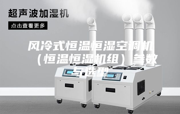 风冷式恒温恒湿空调机（恒温恒湿机组）参数与选型