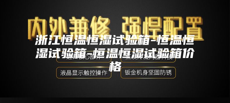 浙江恒温恒湿试验箱-恒温恒湿试验箱-恒温恒湿试验箱价格