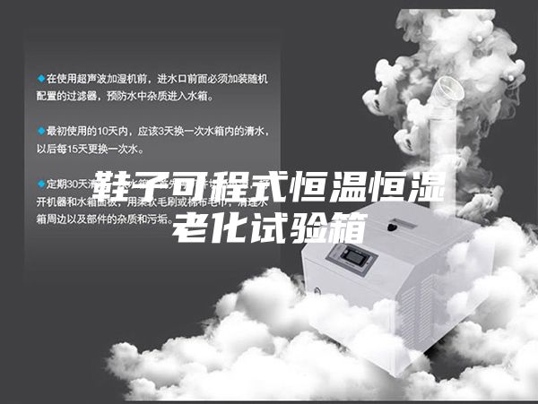 鞋子可程式恒温恒湿老化试验箱