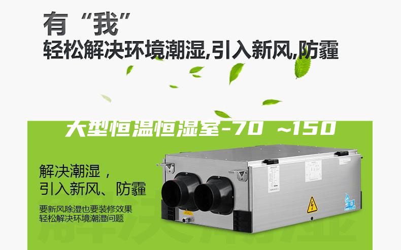 大型恒温恒湿室-70℃~150℃