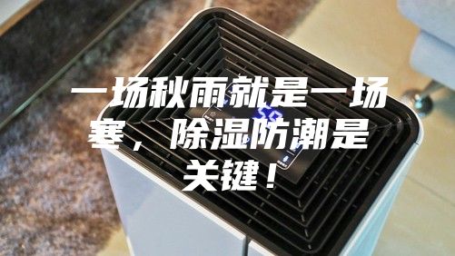 一场秋雨就是一场寒，除湿防潮是关键！