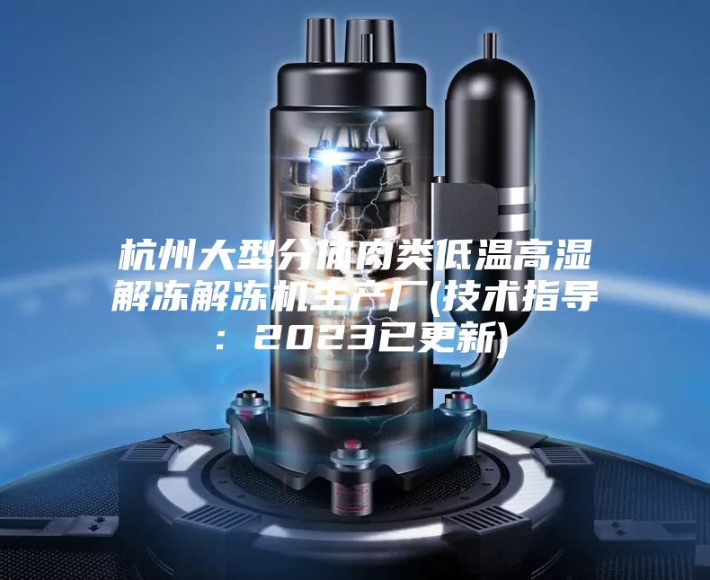 杭州大型分体肉类低温高湿解冻解冻机生产厂(技术指导：2023已更新)