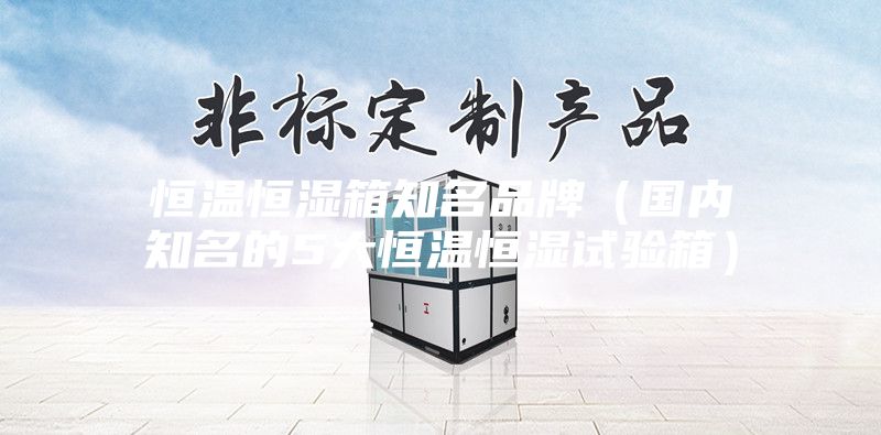 恒温恒湿箱知名品牌（国内知名的5大恒温恒湿试验箱）