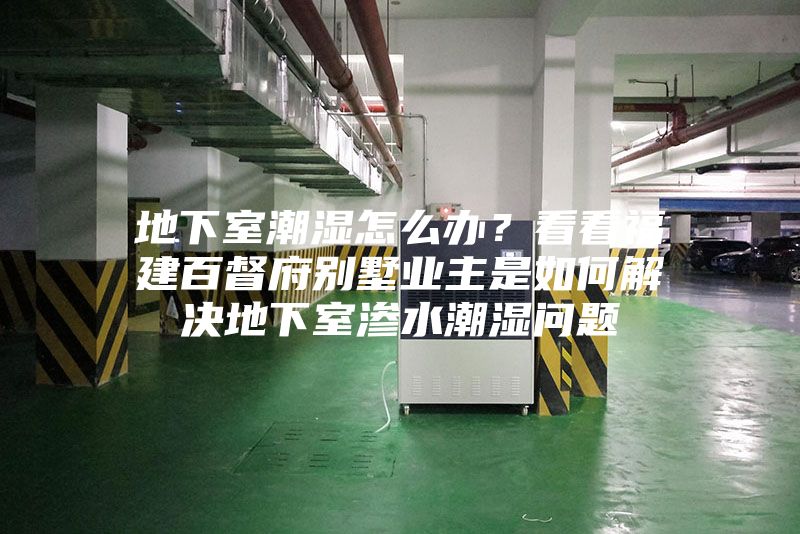 地下室潮湿怎么办？看看福建百督府别墅业主是如何解决地下室渗水潮湿问题