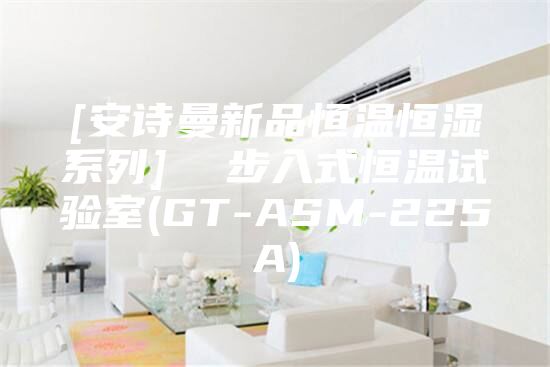 [安诗曼新品恒温恒湿系列]  步入式恒温试验室(GT-ASM-225A)