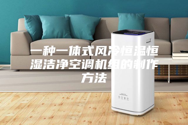一种一体式风冷恒温恒湿洁净空调机组的制作方法