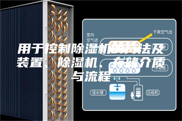 用于控制除湿机的方法及装置、除湿机、存储介质与流程