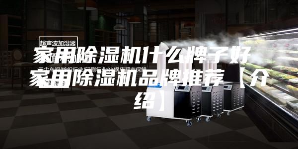 家用除湿机什么牌子好 家用除湿机品牌推荐【介绍】