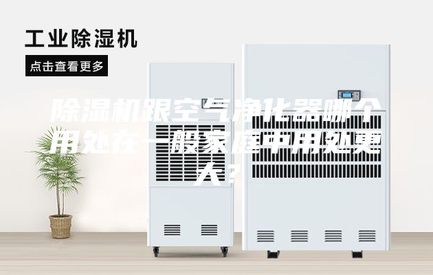除湿机跟空气净化器哪个用处在一般家庭中用处更大？