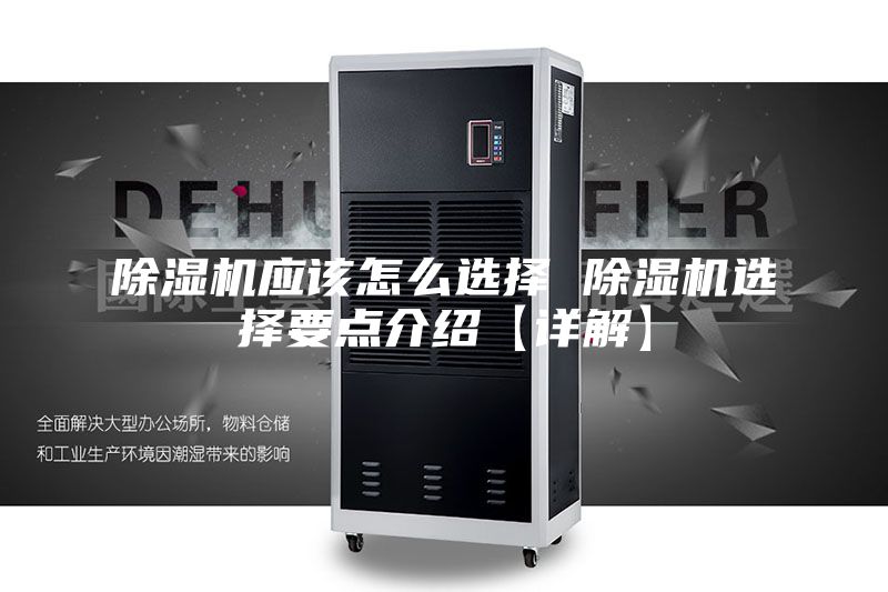 除湿机应该怎么选择 除湿机选择要点介绍【详解】