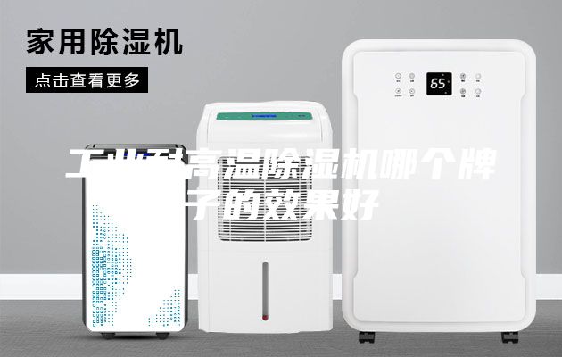 工业耐高温除湿机哪个牌子的效果好