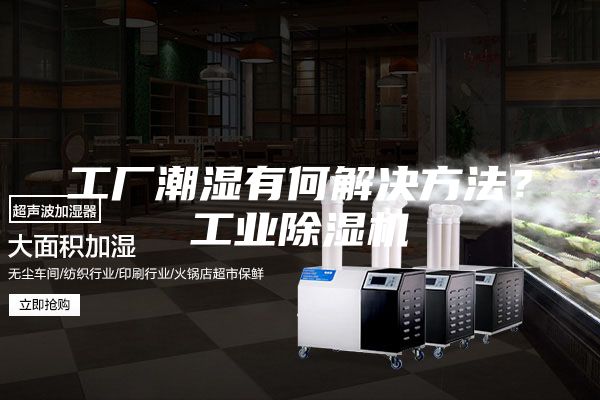 工厂潮湿有何解决方法？工业除湿机