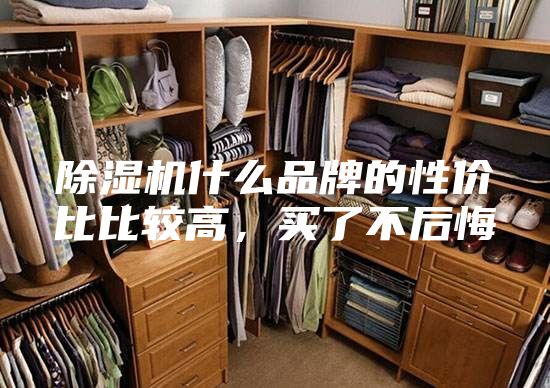 除湿机什么品牌的性价比比较高，买了不后悔