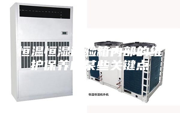 恒温恒湿试验箱内部的维护保养的某些关键点