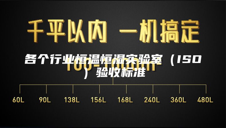 各个行业恒温恒湿实验室（ISO）验收标准