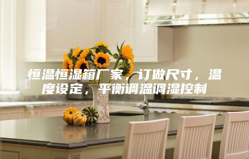 恒温恒湿箱厂家，订做尺寸，温度设定，平衡调温调湿控制