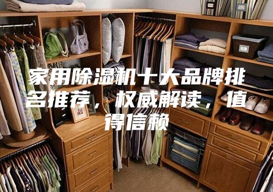 家用除湿机十大品牌排名推荐，权威解读，值得信赖