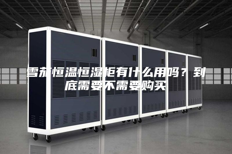 雪茄恒温恒湿柜有什么用吗？到底需要不需要购买