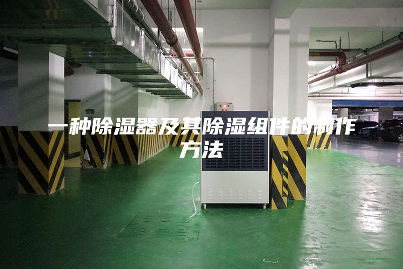 一种除湿器及其除湿组件的制作方法