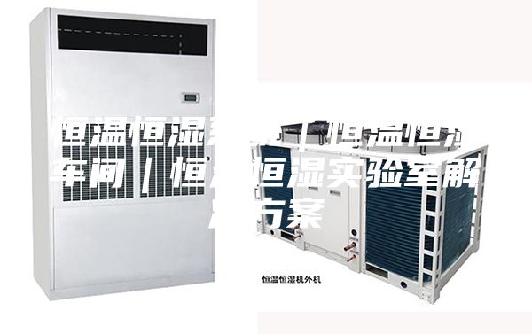 恒温恒湿系统｜恒温恒湿车间｜恒温恒湿实验室解决方案