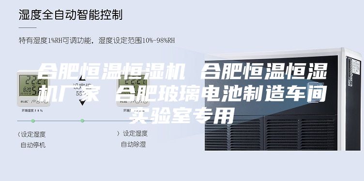 合肥恒温恒湿机 合肥恒温恒湿机厂家 合肥玻璃电池制造车间实验室专用
