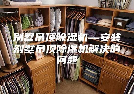 别墅吊顶除湿机—安装别墅吊顶除湿机解决的问题