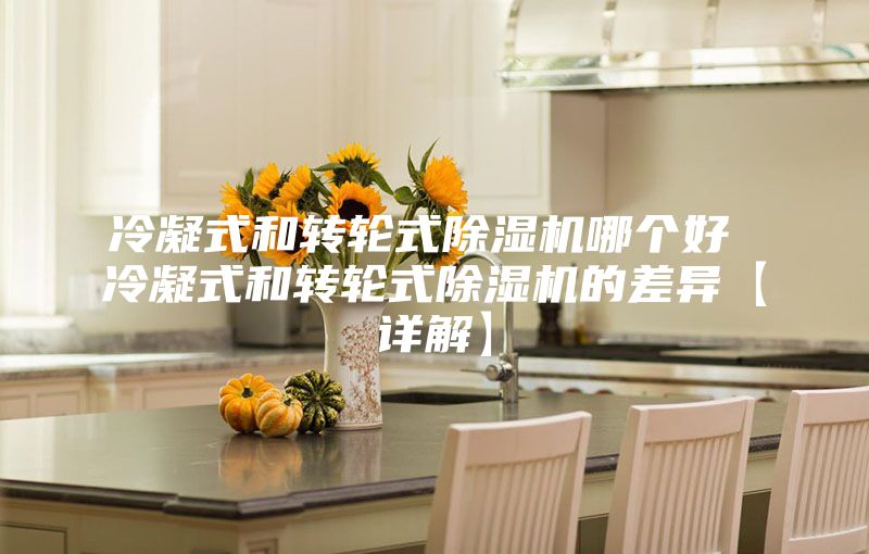 冷凝式和转轮式除湿机哪个好 冷凝式和转轮式除湿机的差异【详解】