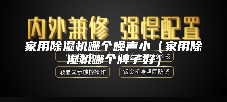 家用除湿机哪个噪声小（家用除湿机哪个牌子好）