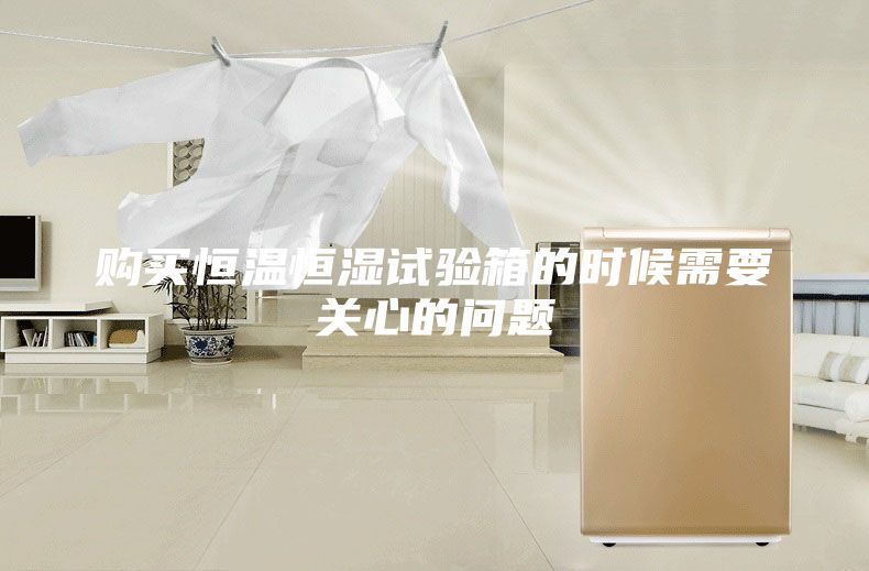 购买恒温恒湿试验箱的时候需要关心的问题