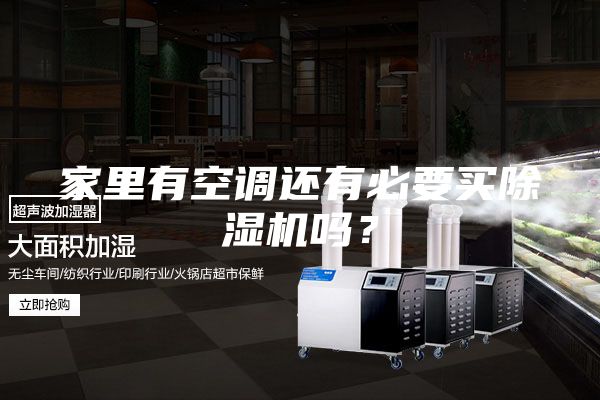 家里有空调还有必要买除湿机吗？