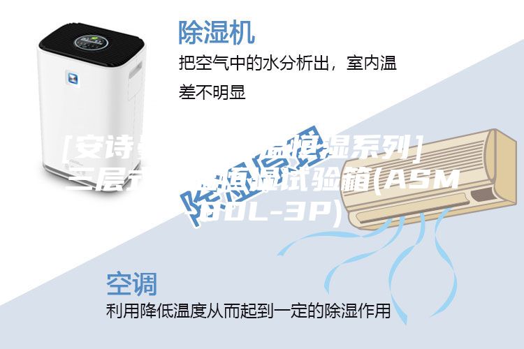 [安诗曼新品恒温恒湿系列]  三层式恒温恒湿试验箱(ASM-80L-3P)