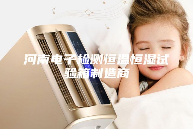 河南电子检测恒温恒湿试验箱制造商