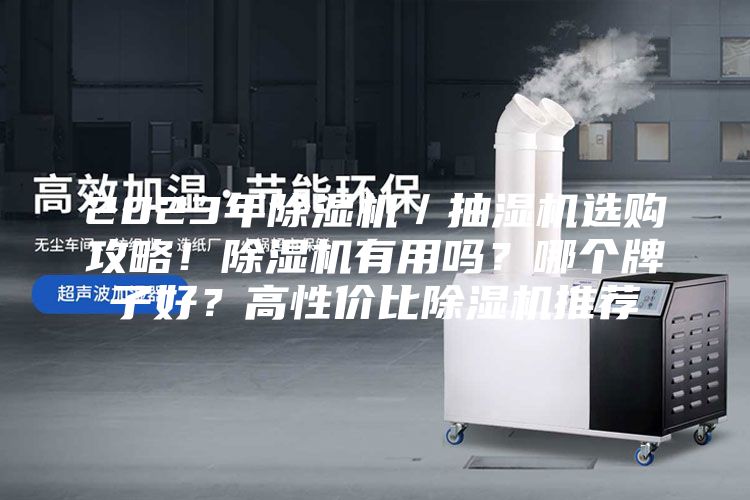 2023年除湿机／抽湿机选购攻略！除湿机有用吗？哪个牌子好？高性价比除湿机推荐