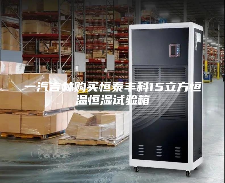 一汽吉林购买恒泰丰科15立方恒温恒湿试验箱