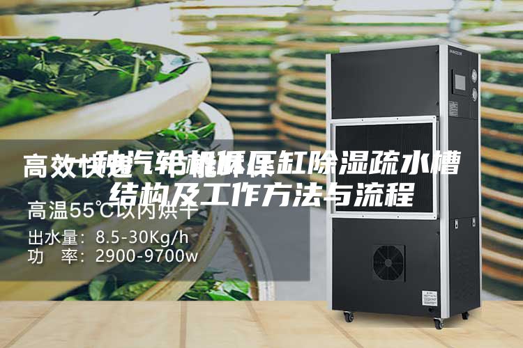 一种汽轮机低压缸除湿疏水槽结构及工作方法与流程