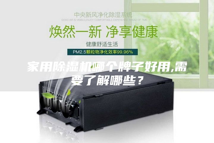家用除湿机哪个牌子好用,需要了解哪些？