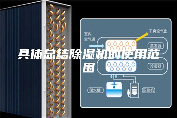 具体总结除湿机的使用范围