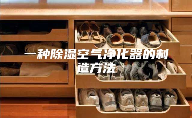 一种除湿空气净化器的制造方法