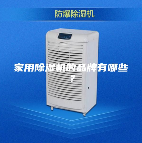 家用除湿机的品牌有哪些？