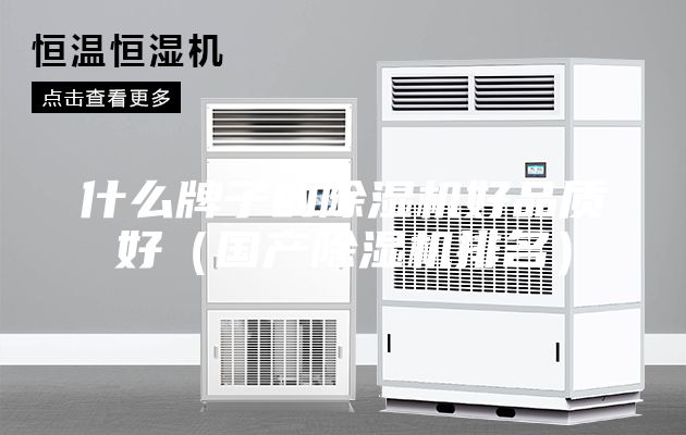 什么牌子的除湿机好品质好（国产除湿机排名）