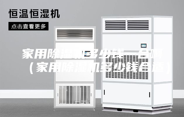 家用除湿机多少钱一台啊（家用除湿机多少钱合适）