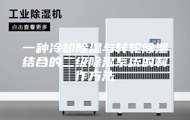 一种冷却除湿与转轮除湿结合的二级除湿系统的制作方法