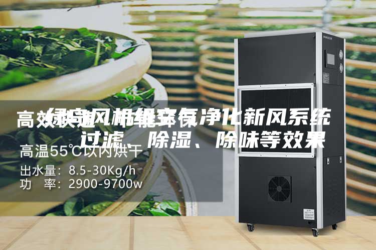 绿岛风机组空气净化新风系统  过滤、除湿、除味等效果