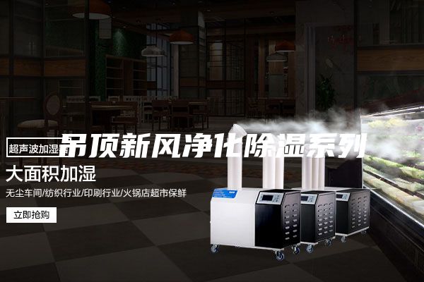 吊顶新风净化除湿系列