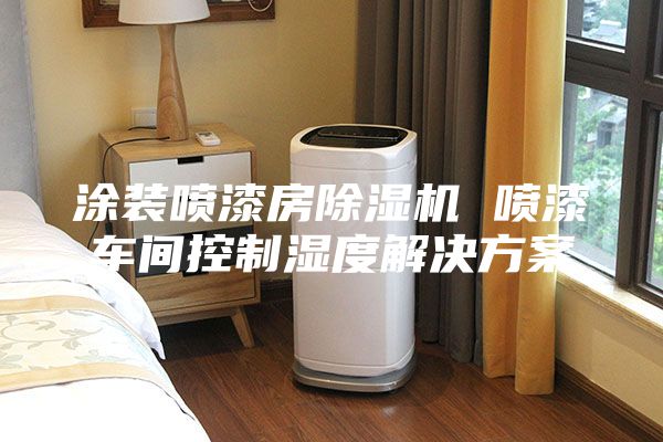 涂装喷漆房除湿机 喷漆车间控制湿度解决方案
