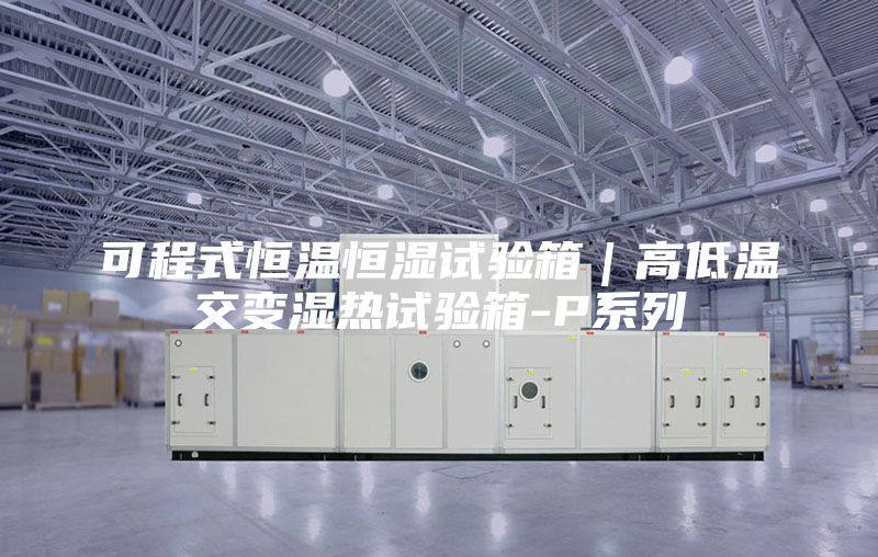 可程式恒温恒湿试验箱｜高低温交变湿热试验箱-P系列
