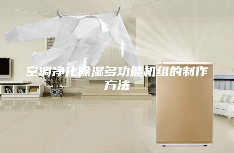 空调净化除湿多功能机组的制作方法
