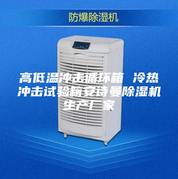 高低温冲击循环箱 冷热冲击试验箱安诗曼除湿机生产厂家
