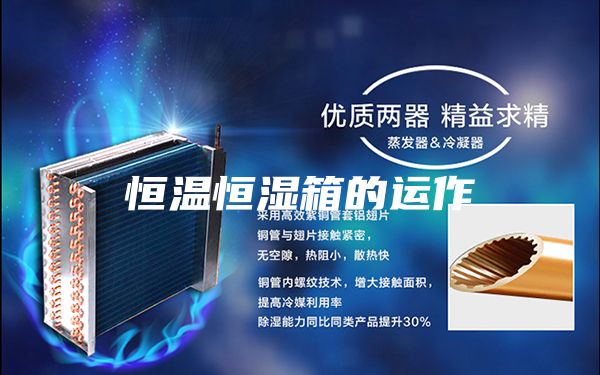 恒温恒湿箱的运作