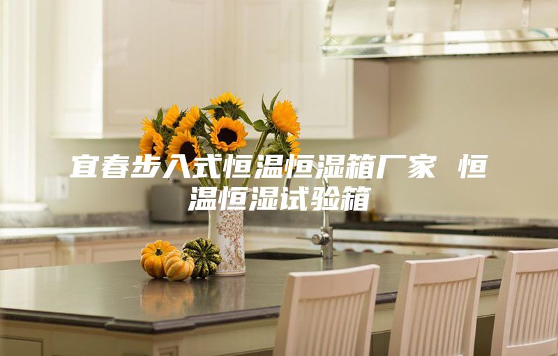 宜春步入式恒温恒湿箱厂家 恒温恒湿试验箱